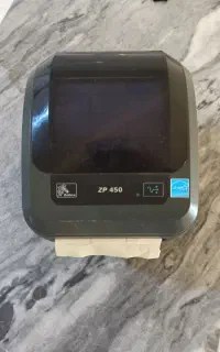 پرینتر لیبل زن(همراه با کاغذ لیبل)مارک زبرا،حرارتی