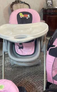 ست تخت پارک، صندلی غذا و کریر