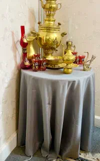 سرویس کامل سماور برنجی