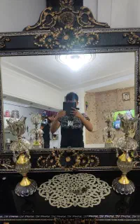 آینه و شمعدان
