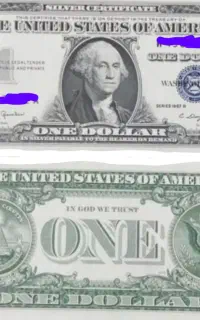 یک دلاری کلکسیونی مهر آبی1957