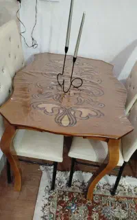 میز غذا خوری ۴نفره از جنس چوب