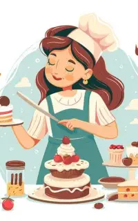 پذیرش انواع کیک وشیرینی