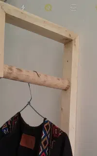 رگال لباس چوبی