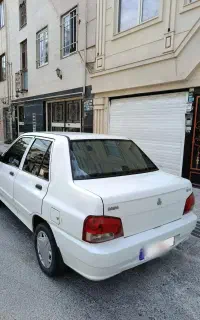 پرایدSE ۱۳۲ مدل ۹۶ سفید روغنی