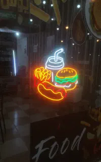 تابلو نعون مخصوص فستفود و کافه