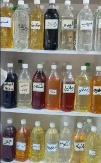 اسانس سیب ترش موز رازیانه لیمو گلیسرین کشمش مالت