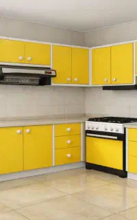ست کامل کابینت زمینی دیواری آشپزخانه آبچکان هود