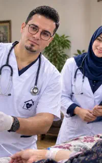 خدمات پرستاری در منزل شهرستان بافت