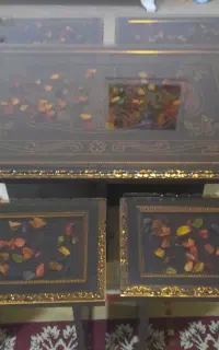 میز و۴تا گل میز تمیز