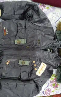 کاپشن چرمی پسرانه سایز ۲