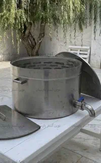 دیگ پخت برنج  رستورانی مدل  Stainless Steel Pot