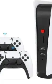گیم استیک کلاسیک 4k طرح ps5 حافظه 64 گیگ اورجینال