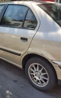 سمند LX 84  بی رنگ متور پلمپ