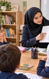 تدریس خصوصی پایه اول تا ششم تخصصی