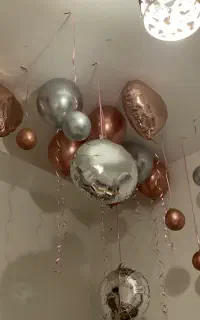تعدادی بادکنک‌اماده