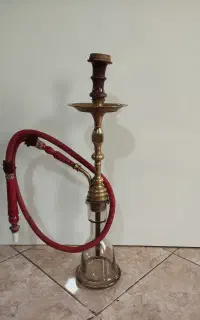 قلیان برنجی قدیمی