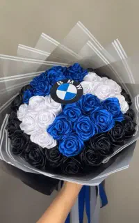 سفارش گل با روبان  هدیه‌ای ماندگار