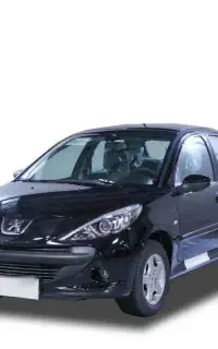 ۲۰۷ دنده اتوماتیک، مشکی، سقف فلزی، صفر