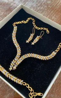 سرویس استیل رنگ ثابت مشابه طلا