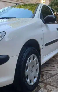 ۲۰۶تیپ۲ سفیدمدل۱۴۰۱
