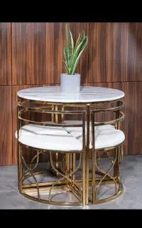 میز ناهار خوری غذا خوری میز وصندلی میز صبحونه۴نفره