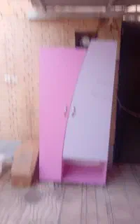 کمد لباسی صورتی کودک