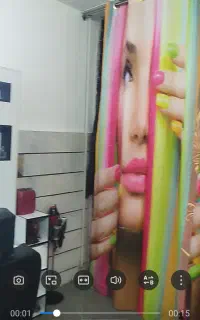 پرده آرایشگاه