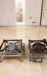 دو عدد گاز صنعتی چدن