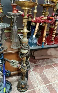 قلیان گل مرغ اثر دست