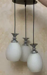 لوستر ۳ شعله در حد نو