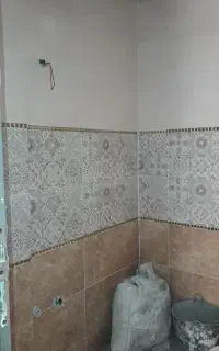 کاشی کاری سنگ نماپله وباربی کیو