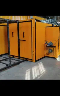 کوره رنگ پودری (الکترو استاتیک)