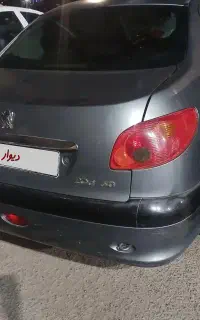 پژو۲۰۶ SDمدل۸۶ شاسی پلمپ فروش ومعاوضه