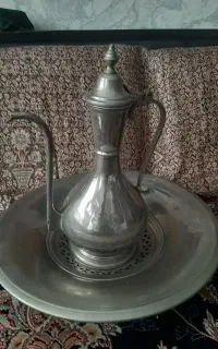 لگن قاجاری عتیقه زیبا برای خوشگل کردن خانه