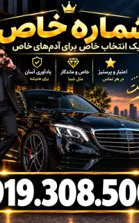 مزایده خط سوپر لوکس تهران VIP فقط امروز این قیمت