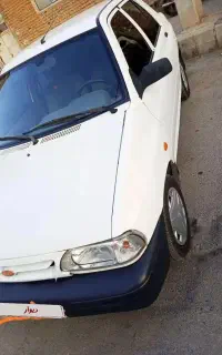 پراید مدل 95دوگانه کارخانه سه تک نیم رنگ کولر روشن