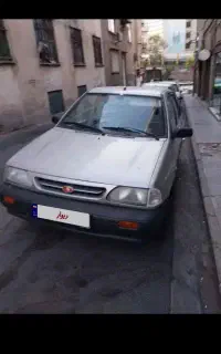 پراید نقره ایی سالم مدل ۸۸ دوگانه کارخانه معاوضه