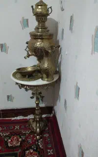 میز و سماور برنز