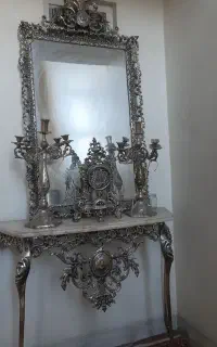 آینه و شمعدان