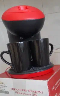 قهوه جوش نو واکبندرنگ مشکی و  قرمز