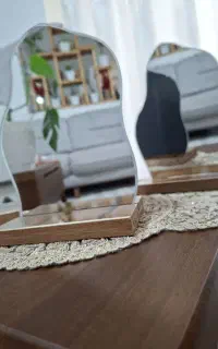 آینه دفرمه رومیزی
