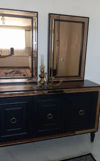 ست میز تی وی و آینه کنسول