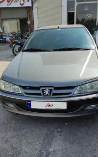 پژو پارس خاکستری مدل 87