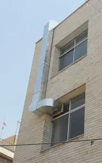 کانال سازی کولر هودصنعتی دریچه بازدید ساز کار