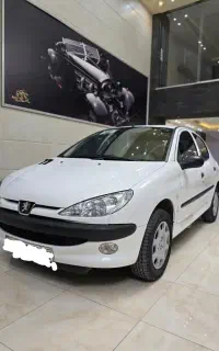 پژو ۲۰۶،تیپ۲، مدل۱۴۰۱ ،بدون رنگ،کمکار