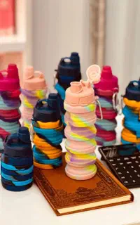 قمقمه سیلیکونی تاشو