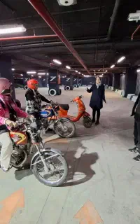 آموزش موتور سواری بانوان و آقایان عید نوروز