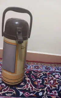 فلاسک چای خروجی چای پمپی فشاری