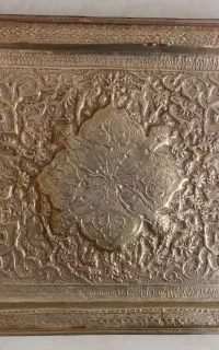 سینی قدیمی و کلکسیونی نقره نما